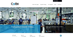 Desktop Screenshot of cobecapital.com